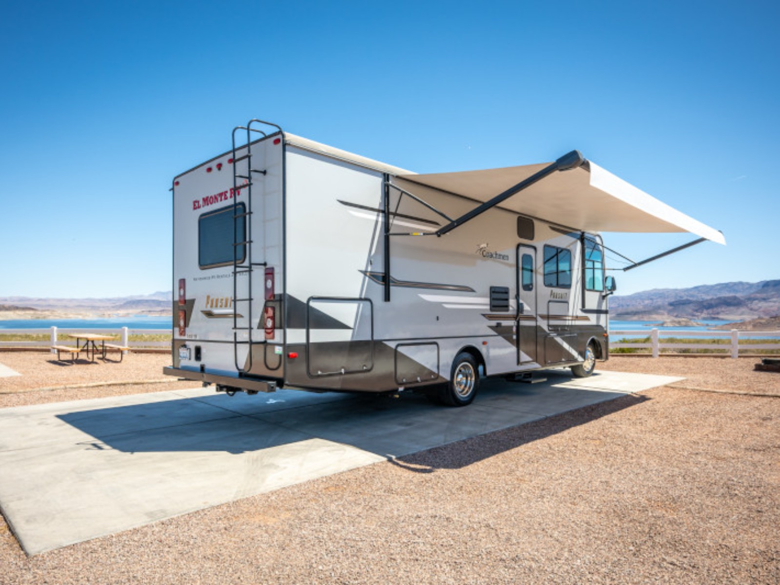 El Monte Class A Luxury Sleeper RV Exterior AF 13