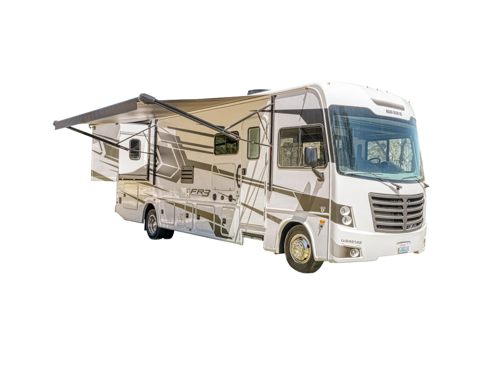 Roadbear, Class A 30 32 Camper Met Luifel